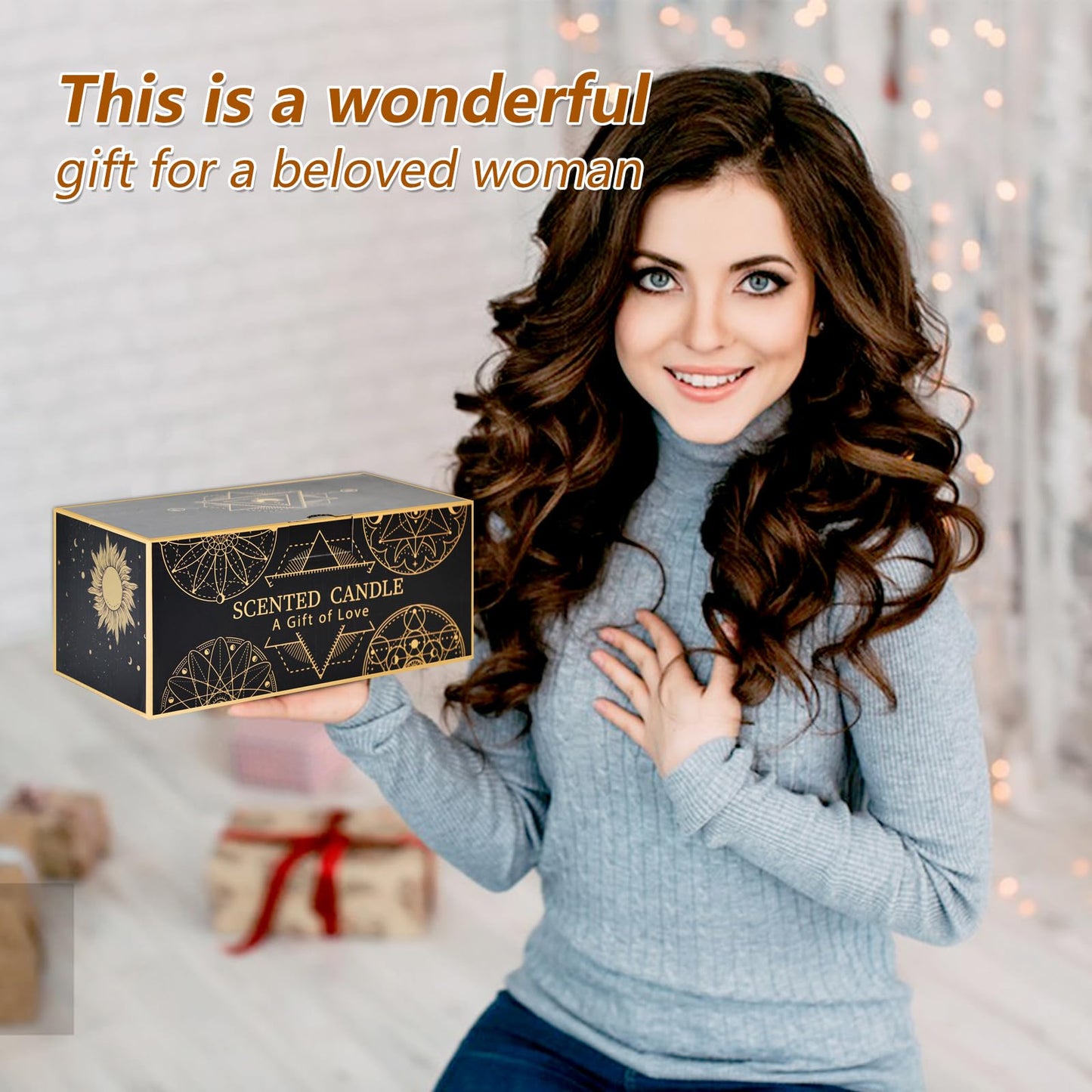 LYOBATH 2 Pack Butterfly Scented Candle Gift for Women, Perfect for Moms, Best Friends, Daughters, Sisters, Colleague, neighbours, Ideal for Birthdays, Anniversaries, Christmas, Thanksgiving, and More