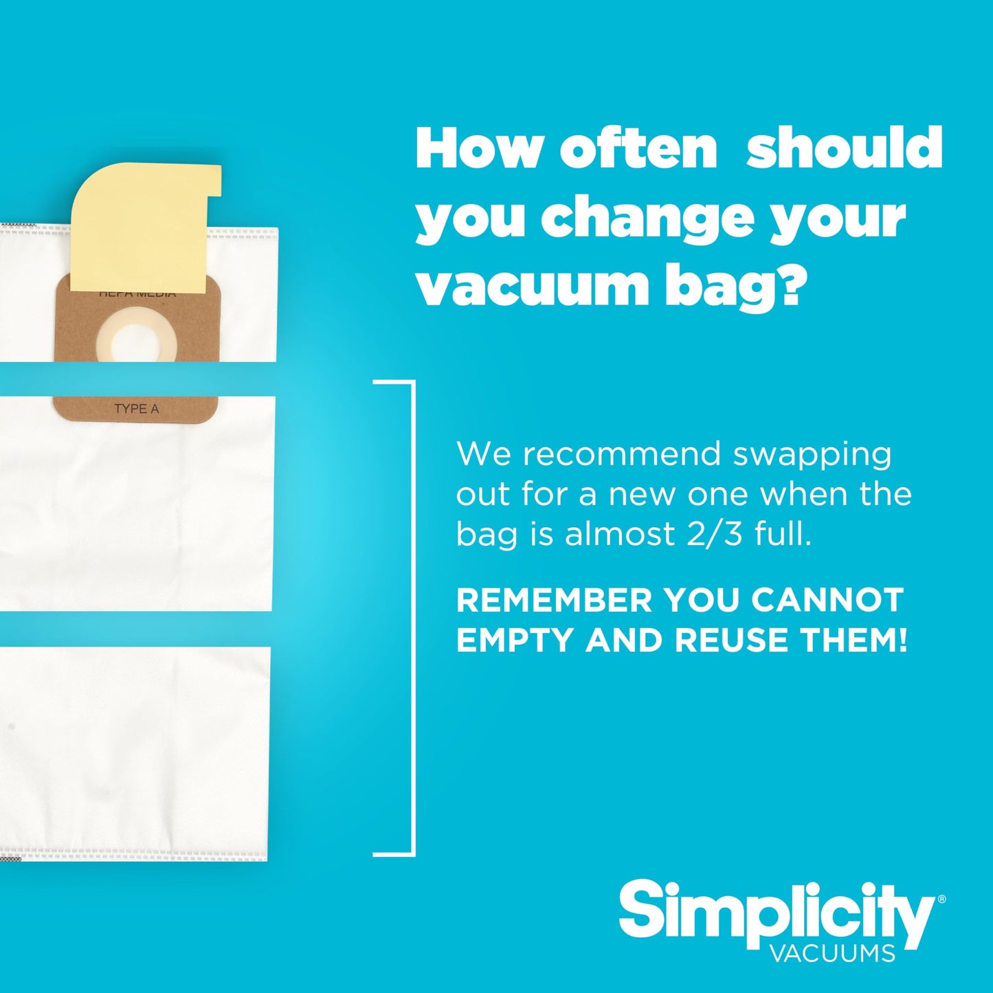 Simplicity Vacuums Allergy Pet Bundle | Bags & Filter Set Bundle | Upholstery Tool Bagged Vacuum Cleaner | Certified Hepa Vacuum | Pet Hair | S20EZM