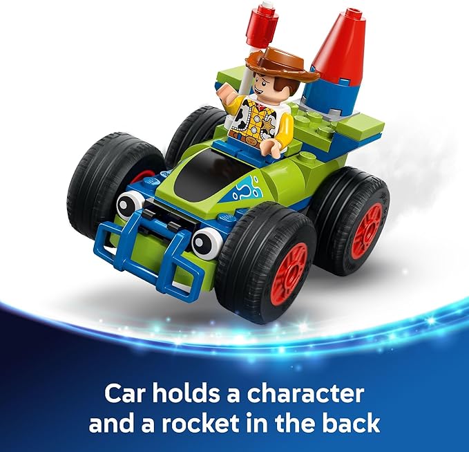 LEGO Disney and Pixar’s Toy Story Celebration Train & RC Car Toddler Toy - Sensory and Pretend Play Building Set for Preschool Boys and Girls Ages 4+ - Disney Gift Idea for Birthdays - 43264