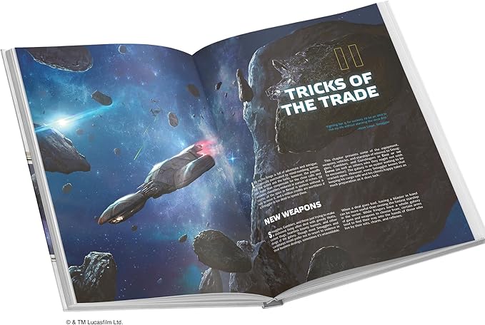 Asmodee Star Wars: Edge of The Empire Roleplaying Game Fly Casual SOURCEBOOK - New Ships Equipment Talents & Jobs RPG for Kids & Adults Ages 14+ 3-5 Players