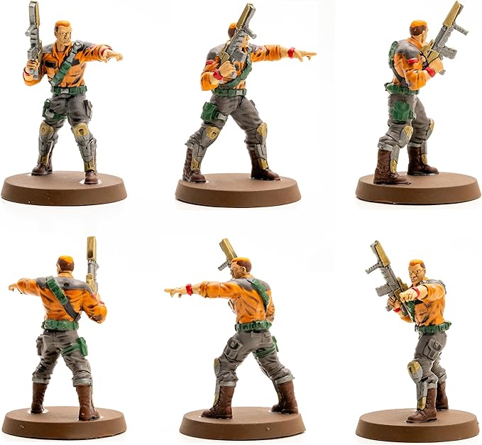 Renegade Game Studios G.I. Joe Heroscape Rumble at The Rift Tactical Board Game Battle Box with 8 Miniatures & Modular Hex Terrain