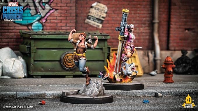 Marvel: Crisis Protocol Squirrel Girl & Gwenpool CHARACTER PACK - Reality-Bending Rogues! Tabletop Superhero Game Ages 14+ 2 Players 90 Minute Playtime Made by Atomic Mass Games