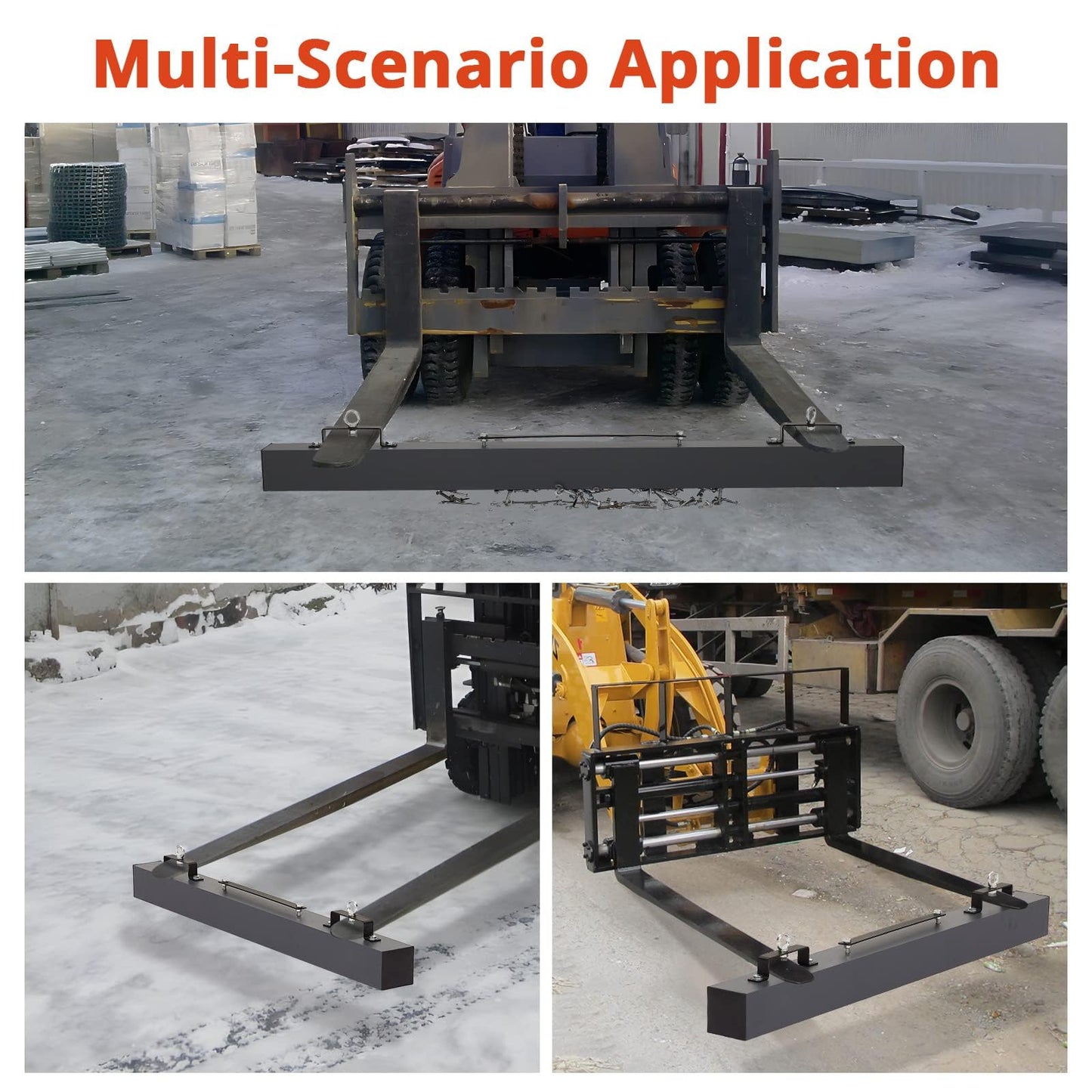 60" Heavy Duty Magnetic Sweeper - 140LB Capacity Industrial Magnet Bar for Nails, Screws & Metal Debris - Quick Release Lever for Construction Sites & Driveways
