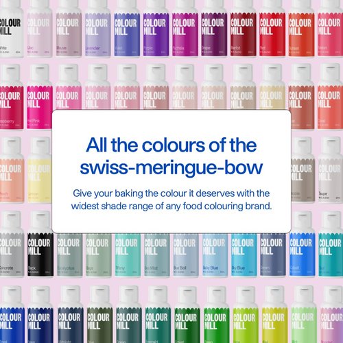 Colour Mill Oil-Based Food Coloring, 20 Milliliters (Assorted Pinks - Valentine's Set)