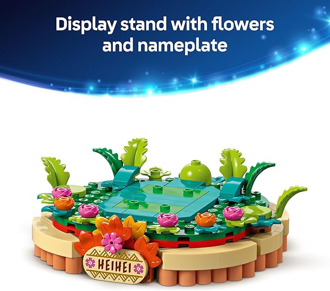 LEGO Disney Moana 2 Heihei - Building Toy for Kids Girls & Boys Ages 9+ - Gift for Birthdays - Moana & Disney Toy for Fans - 43272