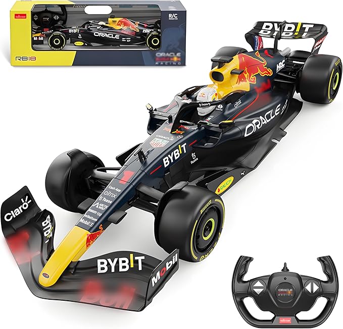 BEZGAR F1 RedBull Remote Control Car - 1:12 Officially Licensed Rb18 Toy Car 2.4GHz Race F1 Collection RC for BoysGirls and Adults Ideal for Kids & Collectors 94700