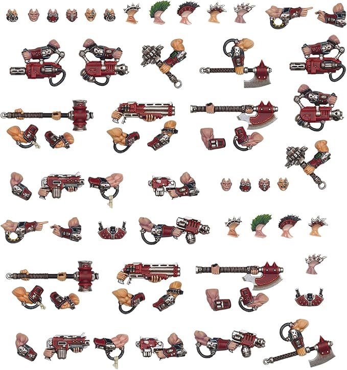 Warhammer 40000: Necromunda - Goliath Weapons & Upgrades