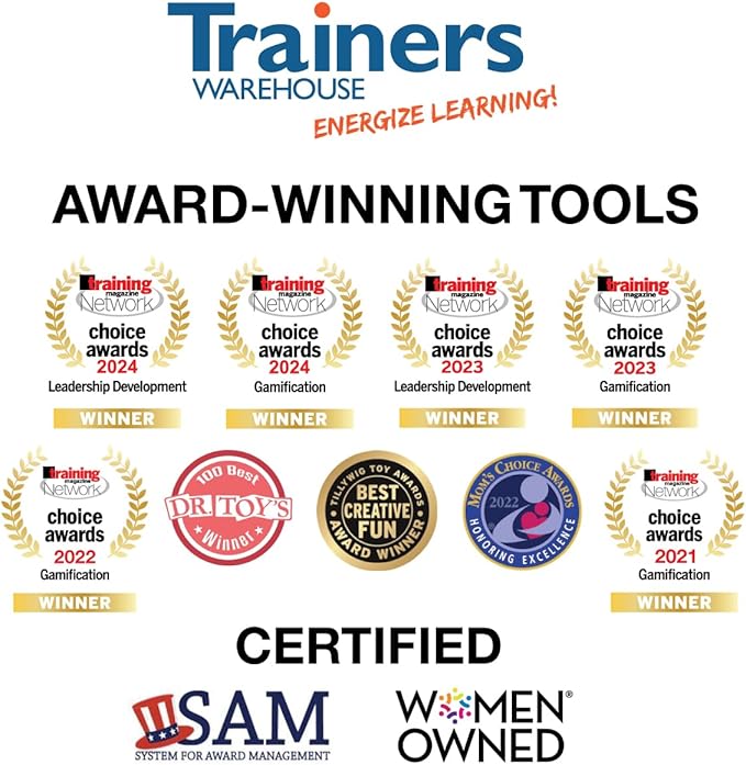 Trainers Warehouse TeamWRITER® Team Building Game | A Fun Collaborative & Challenging Activity - Perfect for Any Office or School Group