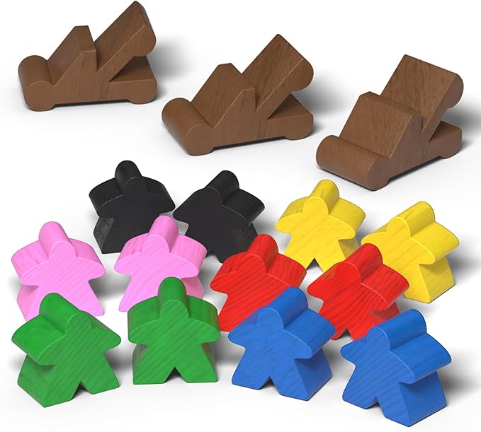 Hans Im Gluck Carcassonne Siege & Defense Board Game Expansion - Add Fortresses Catapults & New City Challenges Family Fun for Kids & Adults Ages 8+ 2-5 Players 45 Minute Playtime