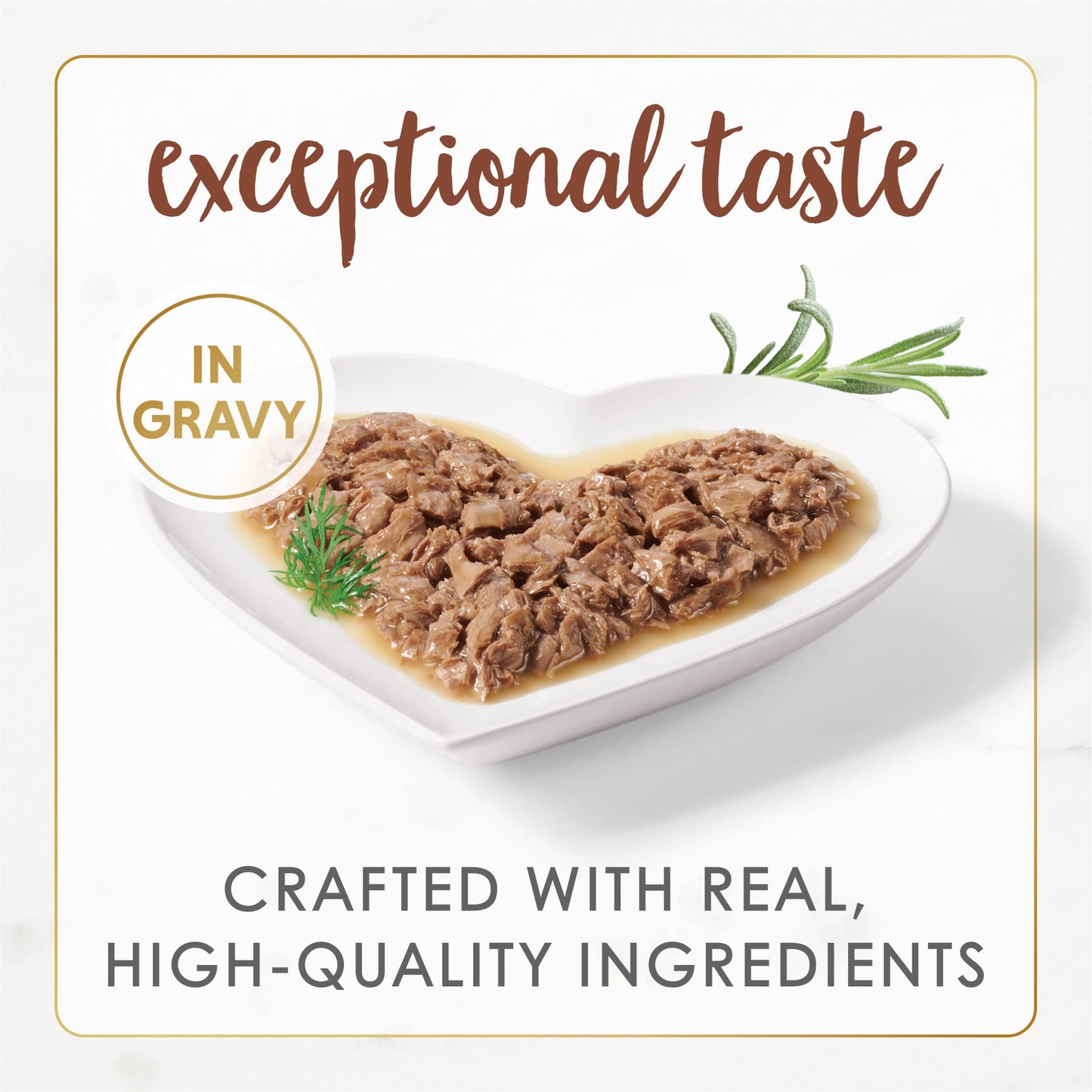 Purina Fancy Feast Wet Cat Food Natural Gourmet Naturals Beef Recipe in Wet Cat Food Gravy - (Pack of 12) 3 oz. Cans