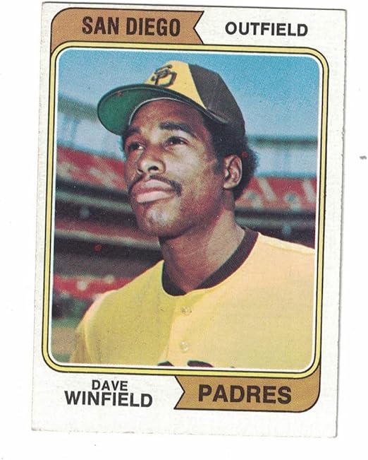 1974 Topps Dave Winfield Rookie Card