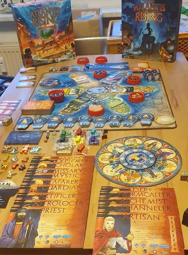 Atlantis Rising: Monstrosities – Expansion for Atlantis Rising 2nd Edition | New Monsters Allies Magic Items & Locations | Medusa Harpies Scylla & Charybdis Module