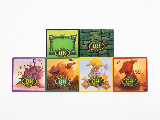 Realms of The Kingdom Expansion – Family Fantasy Board Game for Kids Ages 5+ | Tabletop Adventure with New Hero Gems & Quests | Requires The Quest Kids Base Game