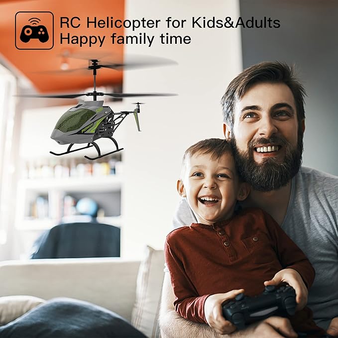 Cheerwing Remote Control HelicopterSYMA S39H RC Helicopter with Altitude Hold and High & Low Speed Mode2 BatteriesBig Size Aircraft for Adults Kids(Green)