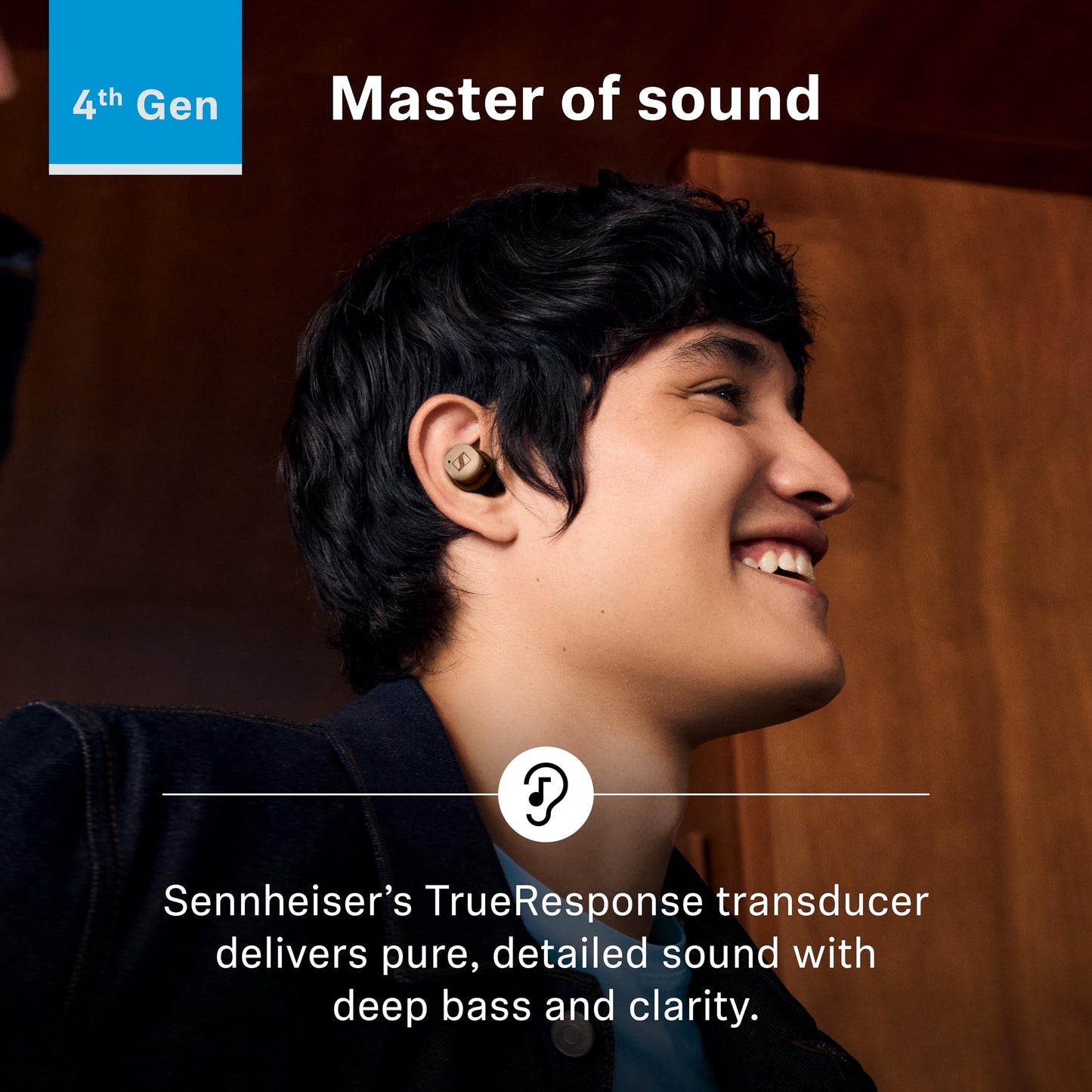 Sennheiser MOMENTUM True Wireless 4 Black Copper