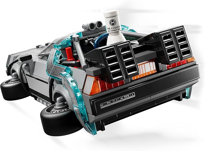 LEGO Speed Champions Time Machine from Back to The Future Building Toy for Kids - Pretend Play & Display Car Toy W/2 Build Modes for Boys & Girls Ages 9+ - Gift Ideas for Birthdays & Fans
