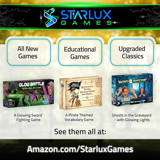 Ghosts in The Graveyard Redux: One of The Best Spooky Outdoor Games for Kids | Ages 5+ 4-8 Players | for Outdoor Parties & Camping | Glow in The Dark Toys | Tween Boy Gift Ideas | Ghostly Fun!