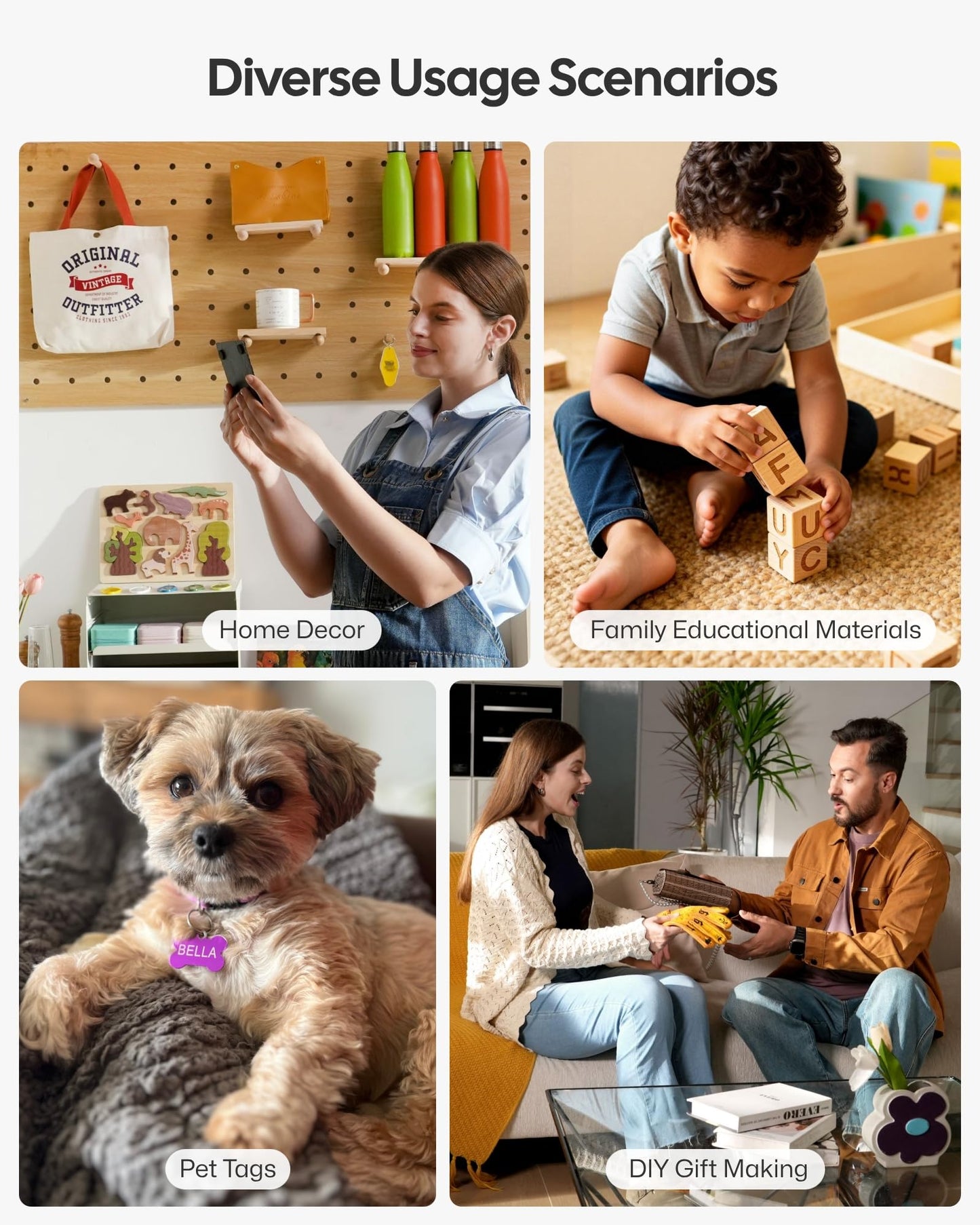 LaserPecker LP2 Laser Engraver with Roller, Portable and Handheld Laser Engraving Machine for Wood Metal Leather Acylic Engraving Laser Cutter, Suit Set with Versatile Rotary Roller