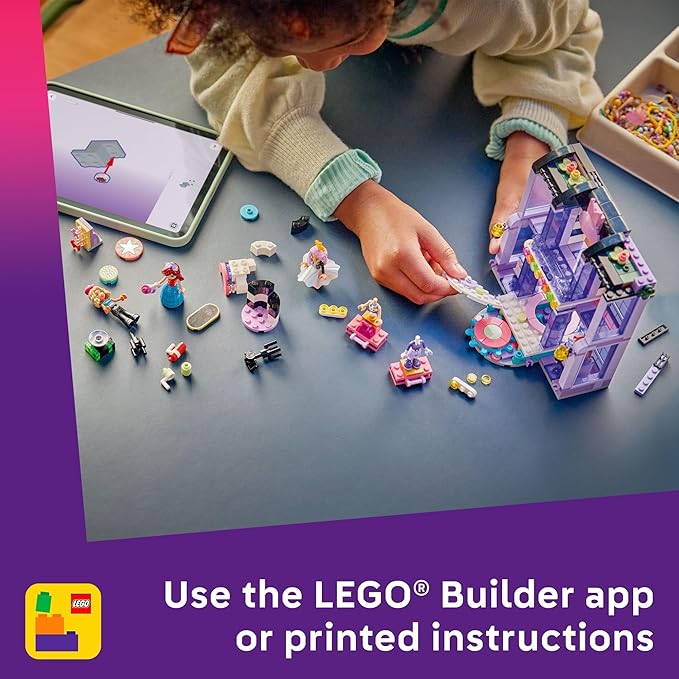 LEGO Friends Heartlake City Fashion Show Building Toy for Girls & Boys - Pretend Play Set for Kids Ages 7+ - W/Paisley Liann & Nova Minidolls & Accessories - Gift Idea for Birthdays - 42
