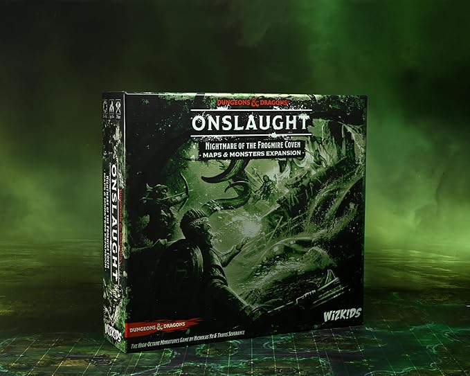Dungeons & Dragons Onslaught: Nightmare of The Frogmire Coven - Maps & Monsters Expansion