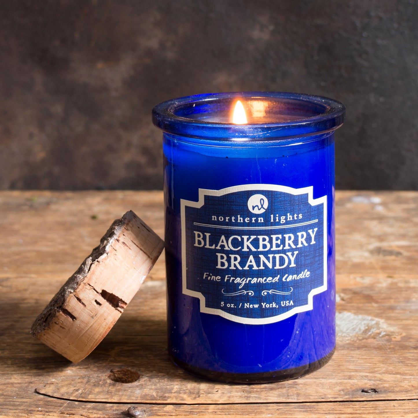 Northern Lights Candles - Spirit Jar Candles - BlackBerry Brandy - 52602