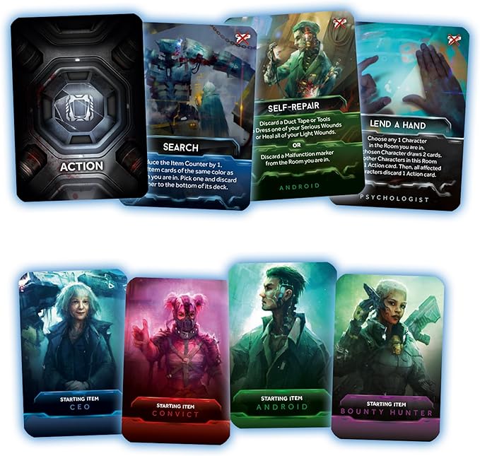 Rebel Studio Nemesis Aftermath Board Game - Epilogue Mode Play 5 New Characters Added Traits & Shuttle Board Cooperative Strategy Game for Adults Ages 14+ 1-5 Players 45-60 Min Playtime