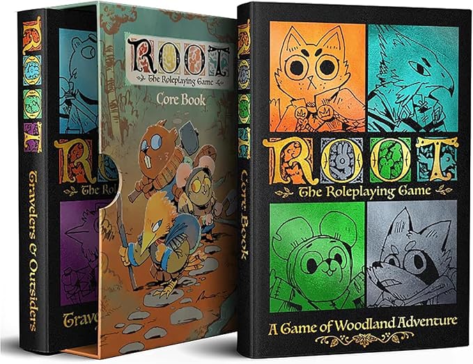 Magpie Games Root The Roleplaying Game Deluxe Set: Core Book and Travelers & Outsiders Expansion