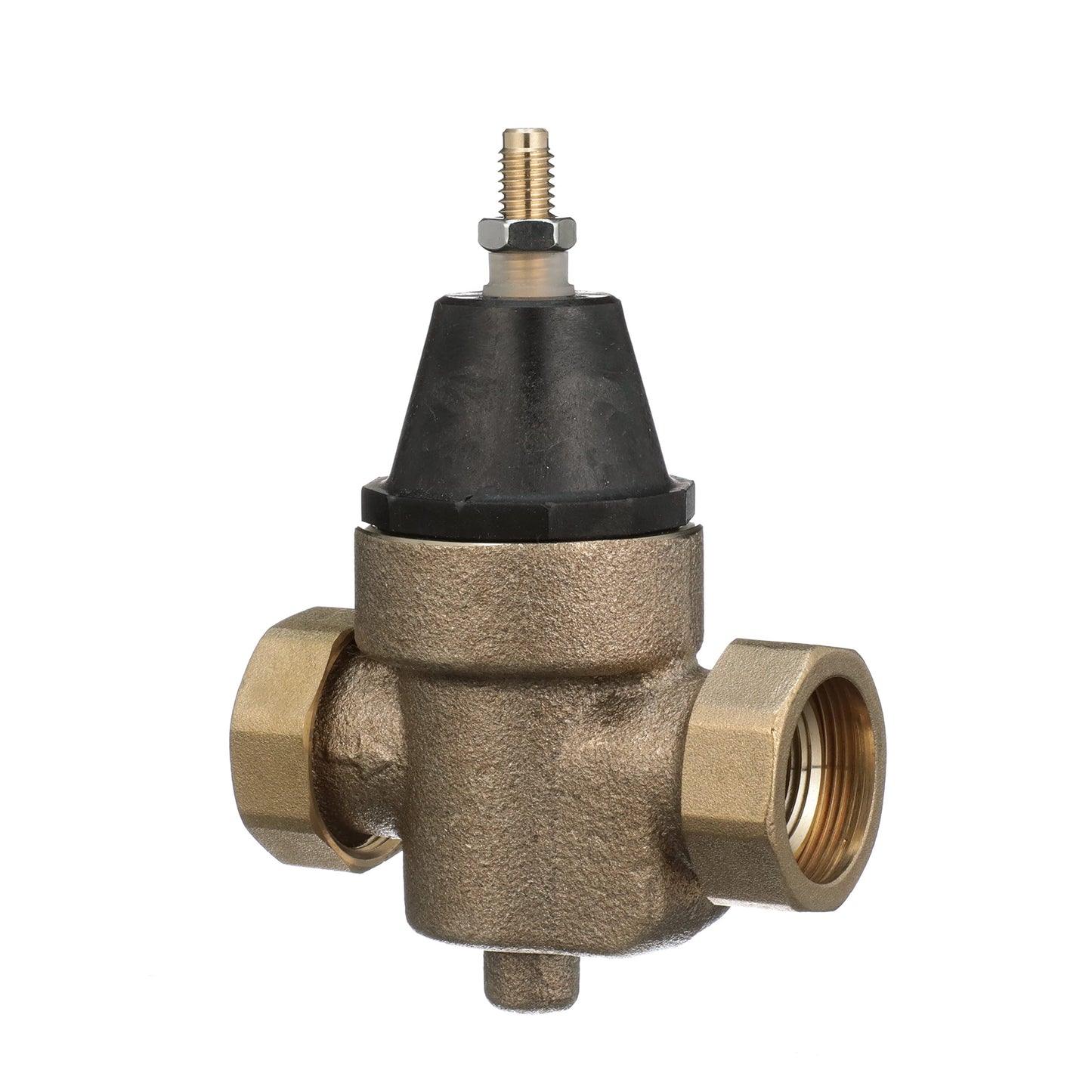 Watts LFN45B Series 3/4" Lead-Free Cast Copper Silicon Alloy Water Pressure Reducing Valve, Double Union PEX End Connections, Elastomer Disc, Adjustable Pressure 25 to 75 psi, Maximum 400 psi