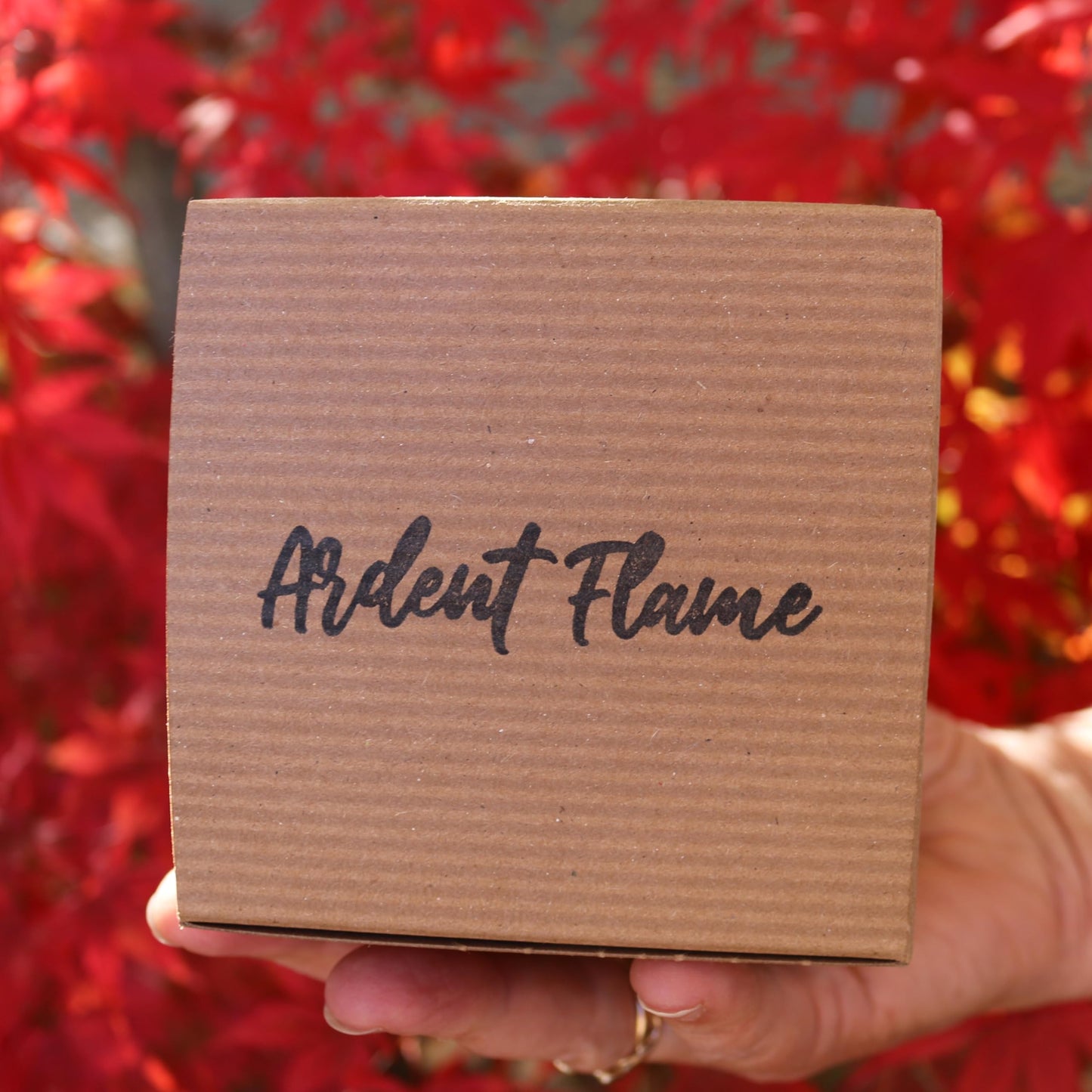 Ardent Flame Candles | Vermont Christmas | 100% Natural Soy Wax Candle for Home Decor | Highly Scented | Premium Fragrance | Handmade in Vermont, USA | 8 oz | Long Lasting | Gift for Women and Men