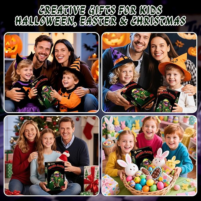 Piranha Plant Audrey 2 Building Blocks Set Little Shop of Horrors Carnivorous Flower Model with 4 Openable Mouth Toys Gifts for Kids Adults TV Movie Fans Halloween Christmas Birthday Gift(428PCS)