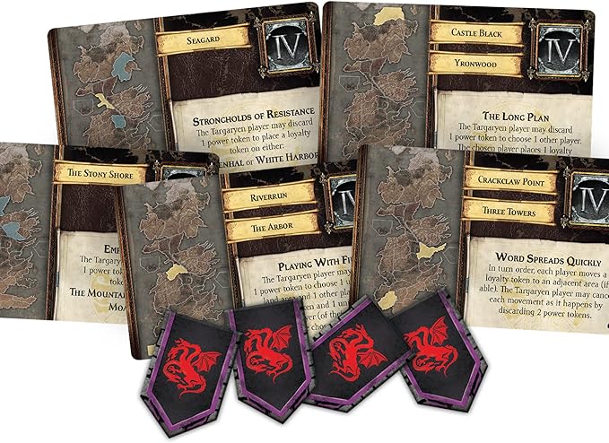 Asmodee A Game of Thrones The Board Game Mother of Dragons Expansion Strategy Game for Kids & Adults Ages 14+ 3-8 Players 2-4 Hour Playtime Made by Fantasy Flight Games