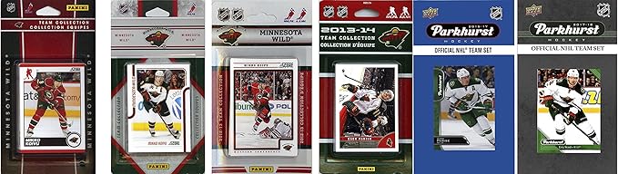 C&I Collectables NHL Minnesota Wild WILD617TS Men's Sports Related Trading Cards Brown One Size