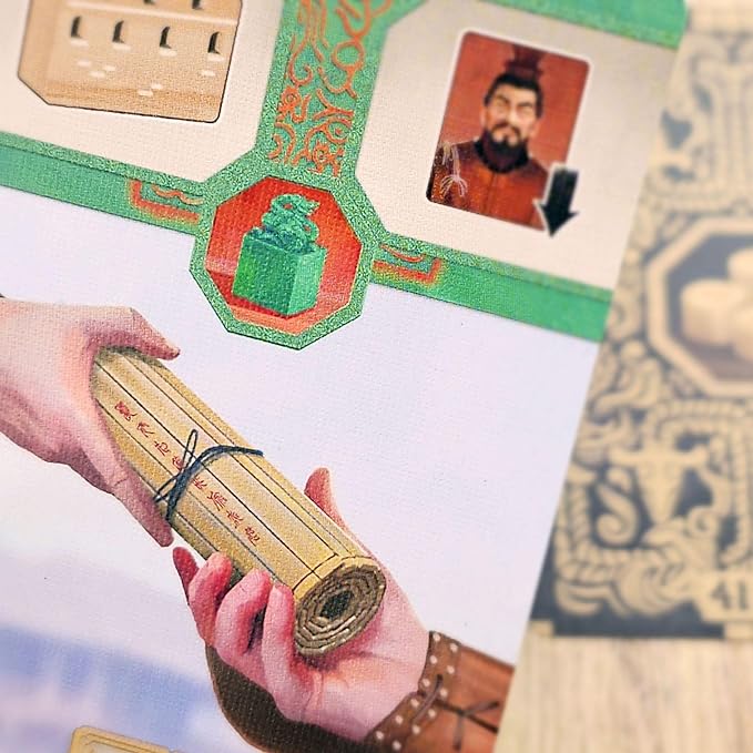 ZhanGuo: The First Empire | Heavy Strategy Game for Teens & Adults | Build The Ancient Chinese Empire | Intense Area Majority & Hand Management Board Game | Ages 14+ | 1-4 Players | 60-120 Min
