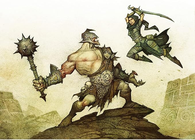 Free League Publishing Dragonbane: Mirth & Mayhem Roleplaying Game Core Set Includes Dice Rulebook Adventures Map and More RPG Tabletop Board Game for Adults Family Teens 13+