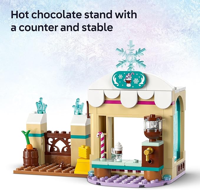 LEGO Disney Frozen Anna's Sleigh Adventure Building Toy Set - Frozen Toy for Toddlers with 2 Disney Princess Minidolls - Learning and Educational Set for Girls & Boys Ages 4+ - 43256