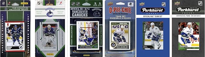 C&I Collectables NHL Vancouver Canucks CANUCKS617TS Men's Sports Related Trading Cards Brown One Size