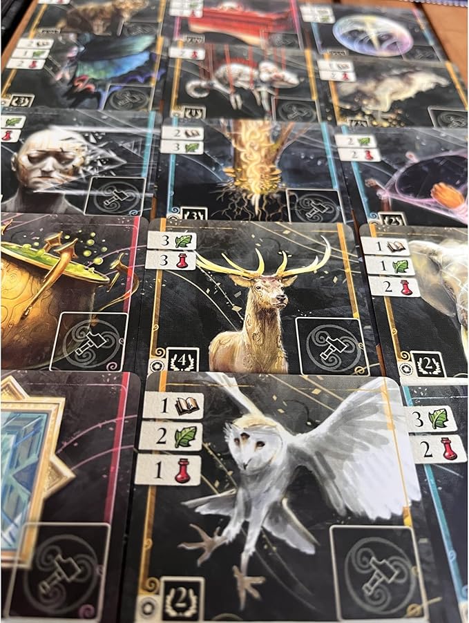 Evenfall - Strategy Board Game Engine-Builder Card Game Boundaries of Reality & Supernatural Dissolve Ages 14+ 1-4 Players 60+ Minutes