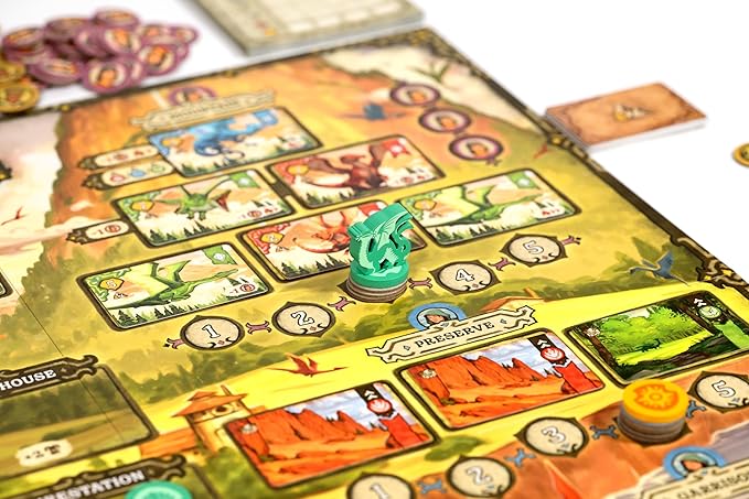 Mindclash Games Emberheart – Mid-Weight Worker Placement & Dragon Rescue Strategy Board Game | 2-4 Players | 60-90 Min Playtime | Fantasy Strategy Adventure