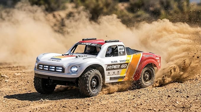 Brushless RC Car MJX Hyper Go 14211 1:14 Scale 70km/h High Speed RC Truck 4WD For Adults 4X4 Off Road RC Truck 2.4Ghz Remote CNC Chassis & Oil Shocks Electric Powered Fast Remote Control Car