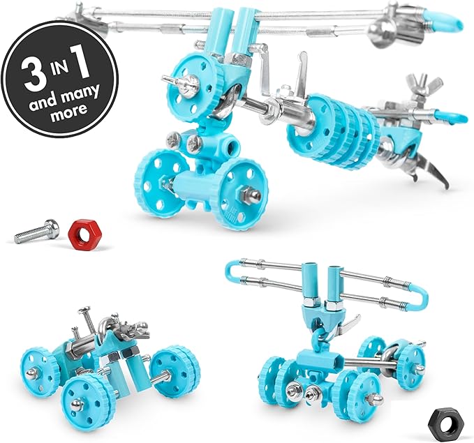 The Off Bits AirBit – Build Your Own Airplane! STEM Building Kit for Creative Kids 8-12 & Curious Adults Fun Educational Gift for Boys & Girls