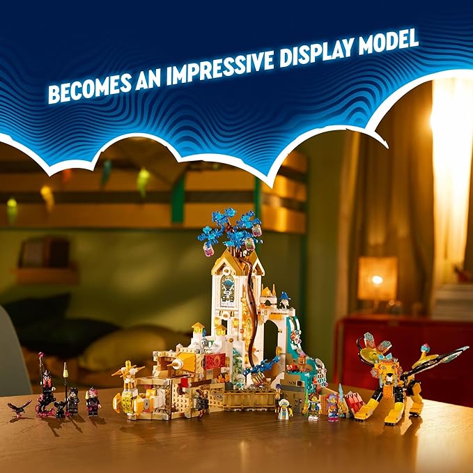 LEGO DREAMZzz Castle Nocturnia Building Toy - Pretend Play Set for Kids Ages 10+ - Creative Storytelling Toy W/2 Construction Modes & 6 Minifigures for Boys and Girls - 71486