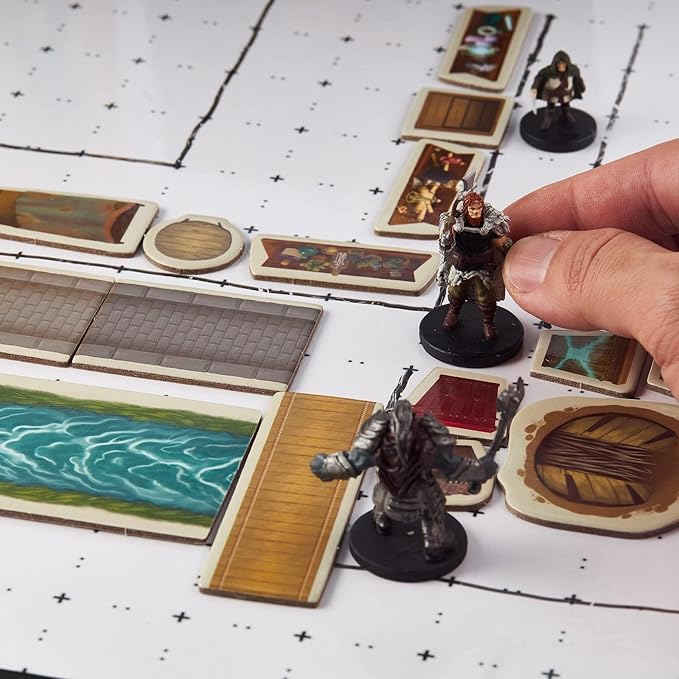 Master's Relics - RPG Item Token Accessory Set - 200+ Double-Sided Dry/Wet Erase Reversible Object Pawns for Fantasy Tabletop Roleplaying Game Terrain Tiles and Dungeon Battle Maps - D&D Compatibl