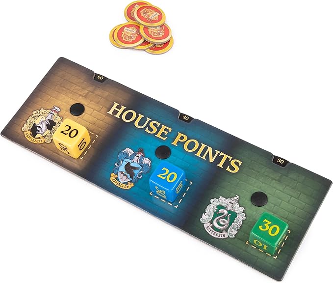 Wizarding World Hogwarts Magical Mayhem 3D Board Game | Harry Potter Game for Families Adults & Kids Ages 8 and up