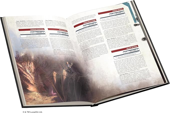 Asmodee Star Wars: Roleplaying Game Gadgets and Gear SOURCEBOOK - Weapons Armor & Attachments for Edge of The Empire Age of Rebellion & Force and Destiny RPG for Ages 14+ 3-5 Players