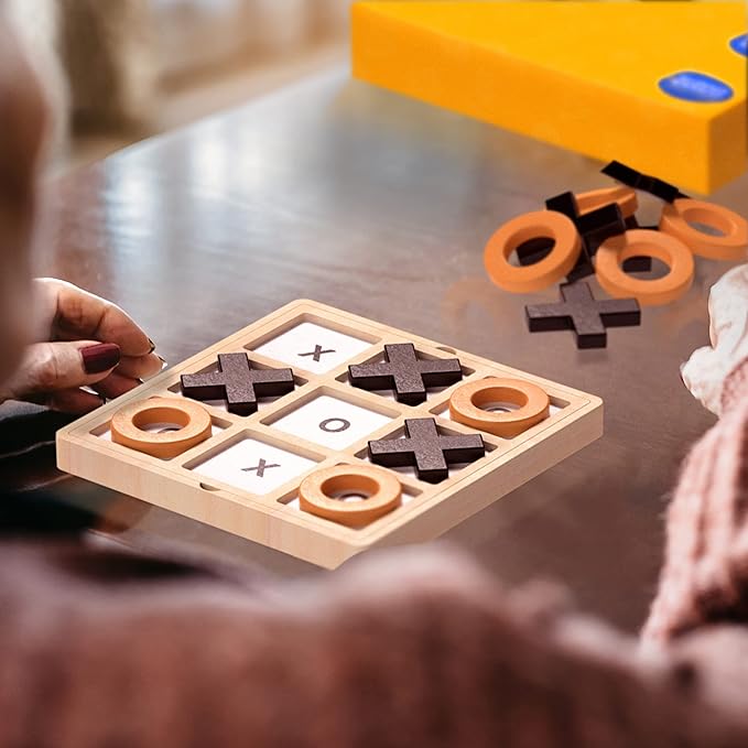 Keeping Busy Tic Tac Toe with Templates Dementia Activities for Seniors Games for Dementia Seniors Alzheimers Activities Alzheimers Products for Elderly Games for Seniors Gifts for Elderly Women &