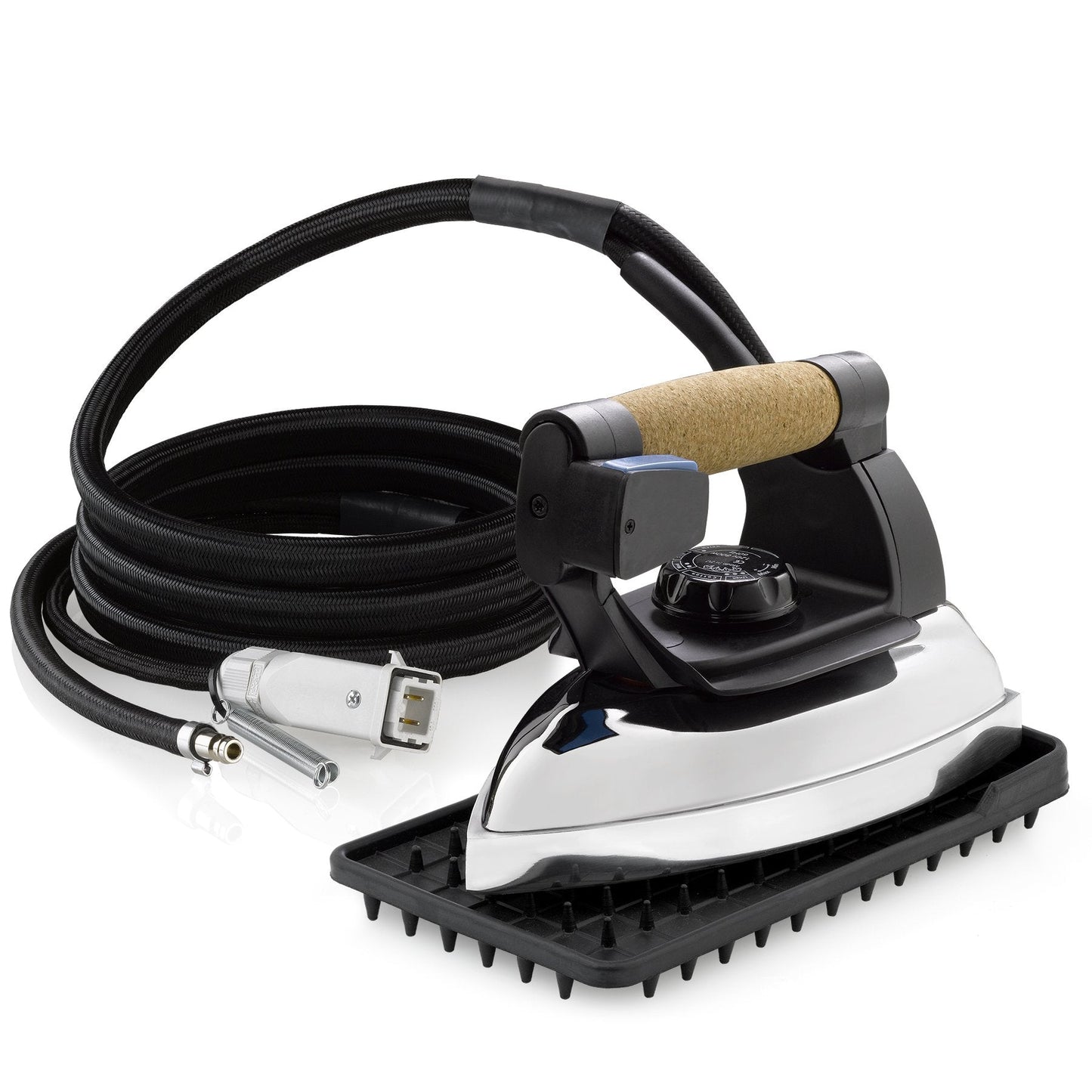 Reliable 3000IS Professional Steam Iron Station, Continuous Steam, Dry Steam, Leak-free, 4 Safety Systems, 1.4L Stainless Steel Boiler, Customizable Temperature, 1.66M Steam Hose, 1800W, Iron Rest