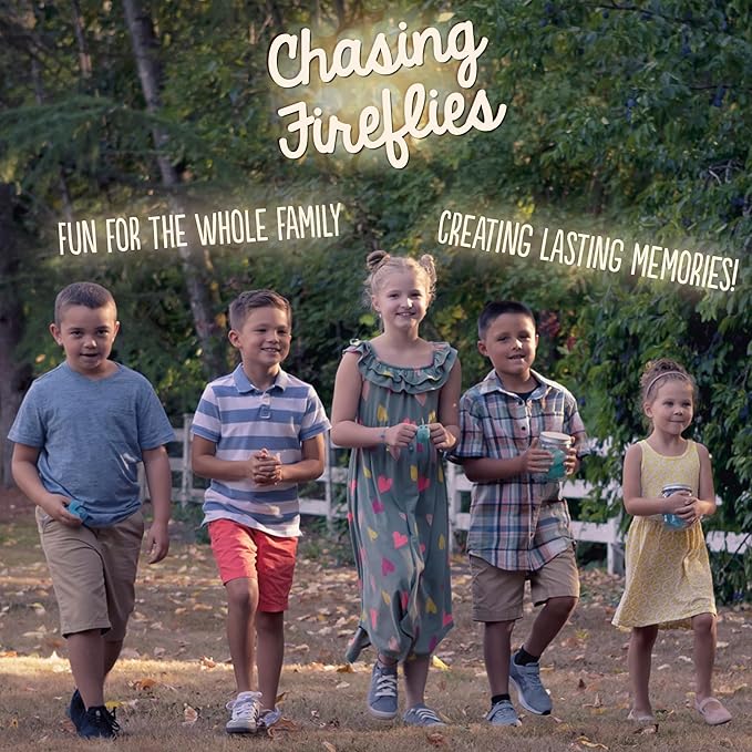 Toysmith Chasing Fireflies Kids Game - The Game of Shine & Seek - Interactive Games for Kids - Indoor & Outdoor Game - for Ages 3+ BlueGreen