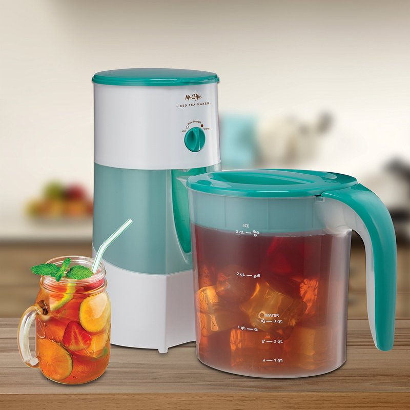 Mr. Coffee 3-Quart Adjustable Brew Strength Iced Tea Maker