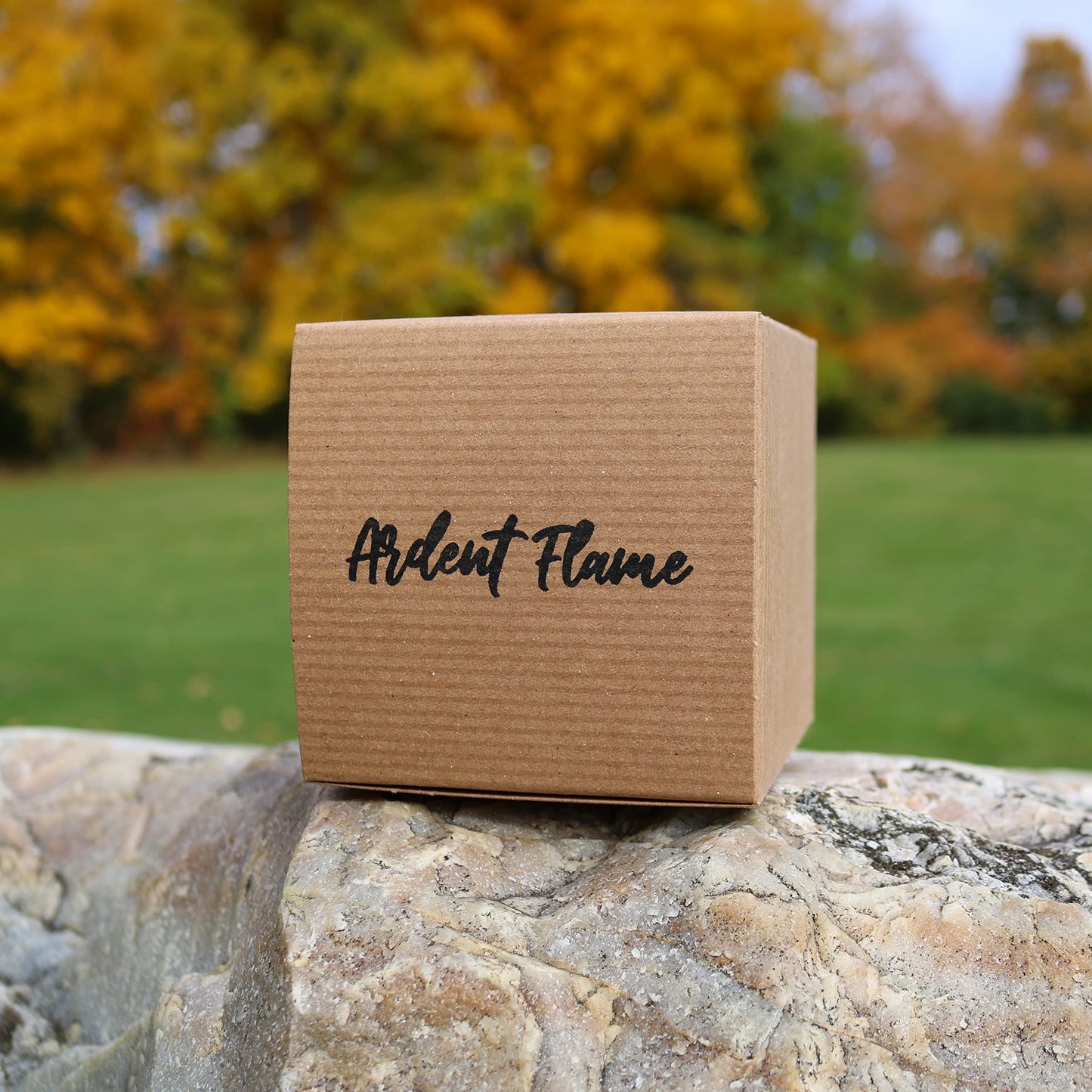 Ardent Flame Candles | Lemon Verbena | 100% Natural Soy Wax Candle for Home Decor | Highly Scented | Premium Fragrance | Handmade in Vermont, USA | 8 oz | Long Lasting | Gift for Women and Men
