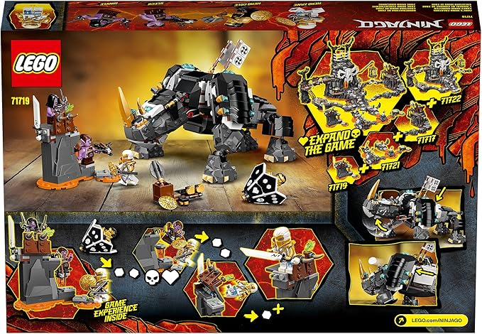 Lego 71719 NINJAGO Zane's Mino Creature 2in1 Building Set & Board Game